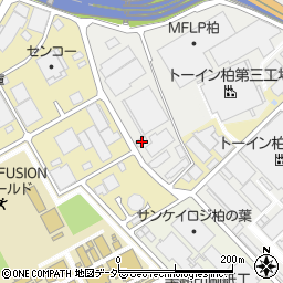 千葉県柏市青田新田飛地221周辺の地図