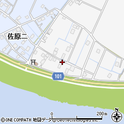 千葉県香取市篠原ロ364周辺の地図