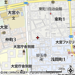 会沢ビル周辺の地図
