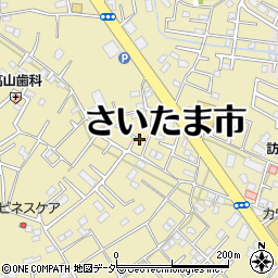 埼玉県さいたま市見沼区南中野127-17周辺の地図