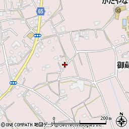 埼玉県さいたま市見沼区御蔵周辺の地図