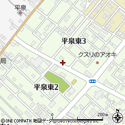 茨城県神栖市平泉外十二入会周辺の地図