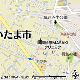 埼玉県さいたま市見沼区南中野81周辺の地図