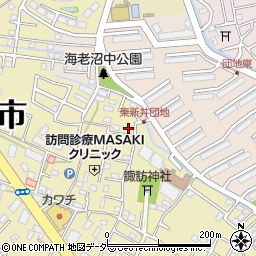 埼玉県さいたま市見沼区南中野52周辺の地図