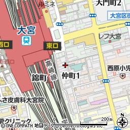 大阪屋周辺の地図