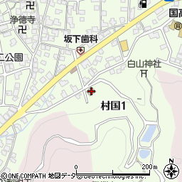 コミュニティセンター村国周辺の地図