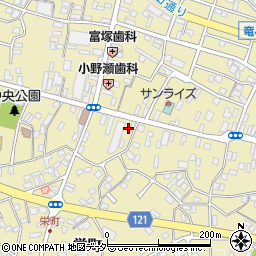 茨城県龍ケ崎市上町周辺の地図