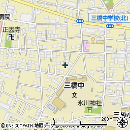 埼玉県さいたま市大宮区三橋1丁目1250周辺の地図