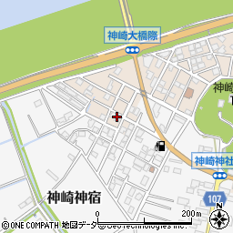 日本ホーリネス教団神崎キリスト教会周辺の地図