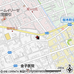 横田商店上小町営業所周辺の地図