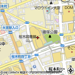 ファミリーマート大宮ソニックシティ店周辺の地図