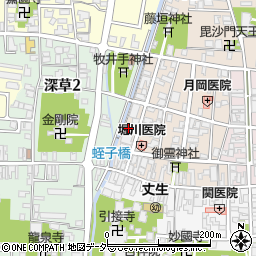 敦賀織物株式会社周辺の地図