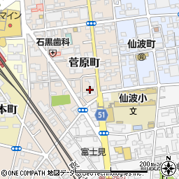 埼玉県川越市菅原町11-3周辺の地図