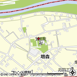 埼玉県越谷市増森1679周辺の地図