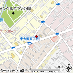 埼玉県越谷市大沢3211周辺の地図