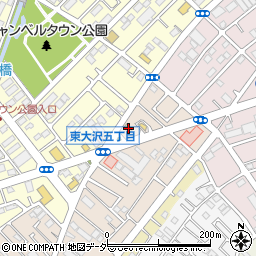 埼玉県越谷市大沢3211周辺の地図