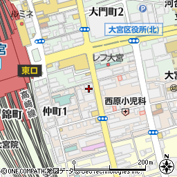 新宿セミナー大宮校周辺の地図