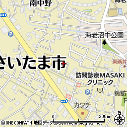 埼玉県さいたま市見沼区南中野100周辺の地図