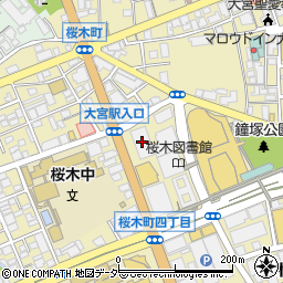 マンパワーグループ株式会社大宮支店周辺の地図
