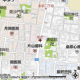 桂町周辺の地図