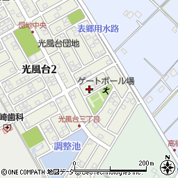 茨城県取手市光風台3丁目2-5周辺の地図