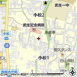 福井県越前市小松2丁目4周辺の地図