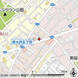 埼玉県越谷市大沢3208-15周辺の地図