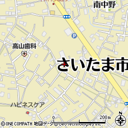 埼玉県さいたま市見沼区南中野127-5周辺の地図