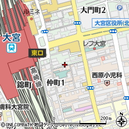 串焼き酒場 串ヤロー 大宮本店周辺の地図