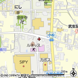 餃子の王将武生店周辺の地図