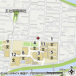 埼玉県越谷市南荻島3424周辺の地図