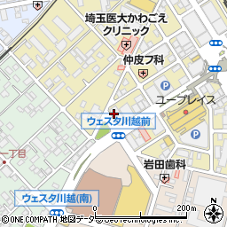 ＷＤＢ株式会社　川越支店周辺の地図
