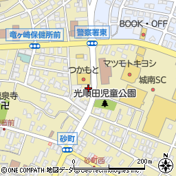 茨城県龍ケ崎市2812-1周辺の地図