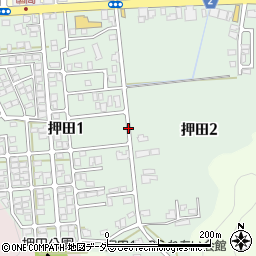福井県越前市押田周辺の地図