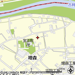 埼玉県越谷市増森1672周辺の地図