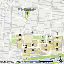 埼玉県越谷市南荻島3511周辺の地図