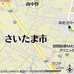 埼玉県さいたま市見沼区南中野113-1周辺の地図