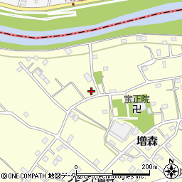 埼玉県越谷市増森1310周辺の地図