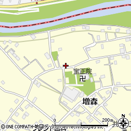 埼玉県越谷市増森1313周辺の地図