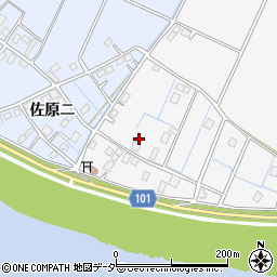 千葉県香取市篠原ロ378周辺の地図