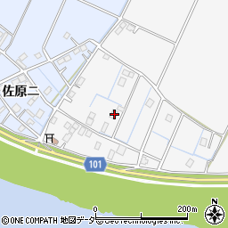 千葉県香取市篠原ロ383周辺の地図