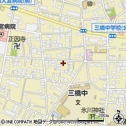 埼玉県さいたま市大宮区三橋1丁目1257周辺の地図