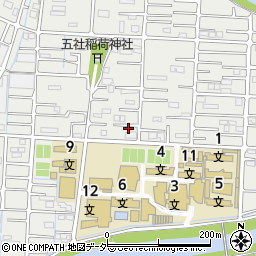 埼玉県越谷市南荻島3514周辺の地図