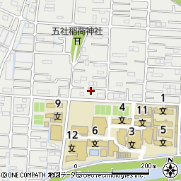 埼玉県越谷市南荻島3513周辺の地図
