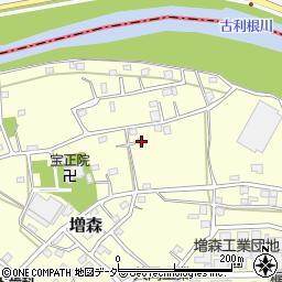 埼玉県越谷市増森1627周辺の地図