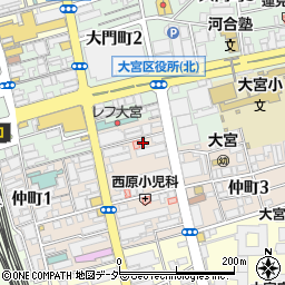 仲町Ｆ－１ビル周辺の地図