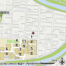 埼玉県越谷市南荻島3352周辺の地図