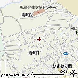 埼玉県川越市寿町周辺の地図