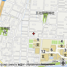 埼玉県越谷市南荻島3744周辺の地図