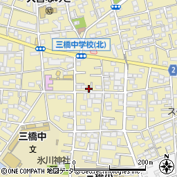 埼玉県さいたま市大宮区三橋1丁目1358-1周辺の地図